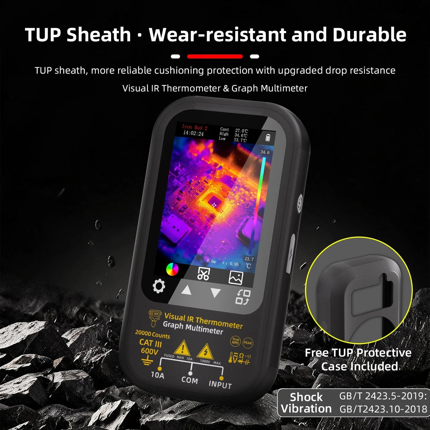 2-in-1 Thermal Imager & Digital Multimeter