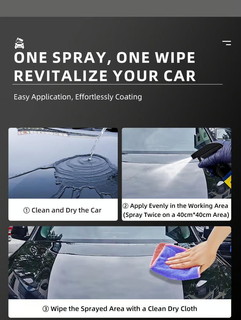 🔥Final 3 Hours: 60% OFF-Coat Restore-Coating Spray (New Packaging, Enhanced Performance!)